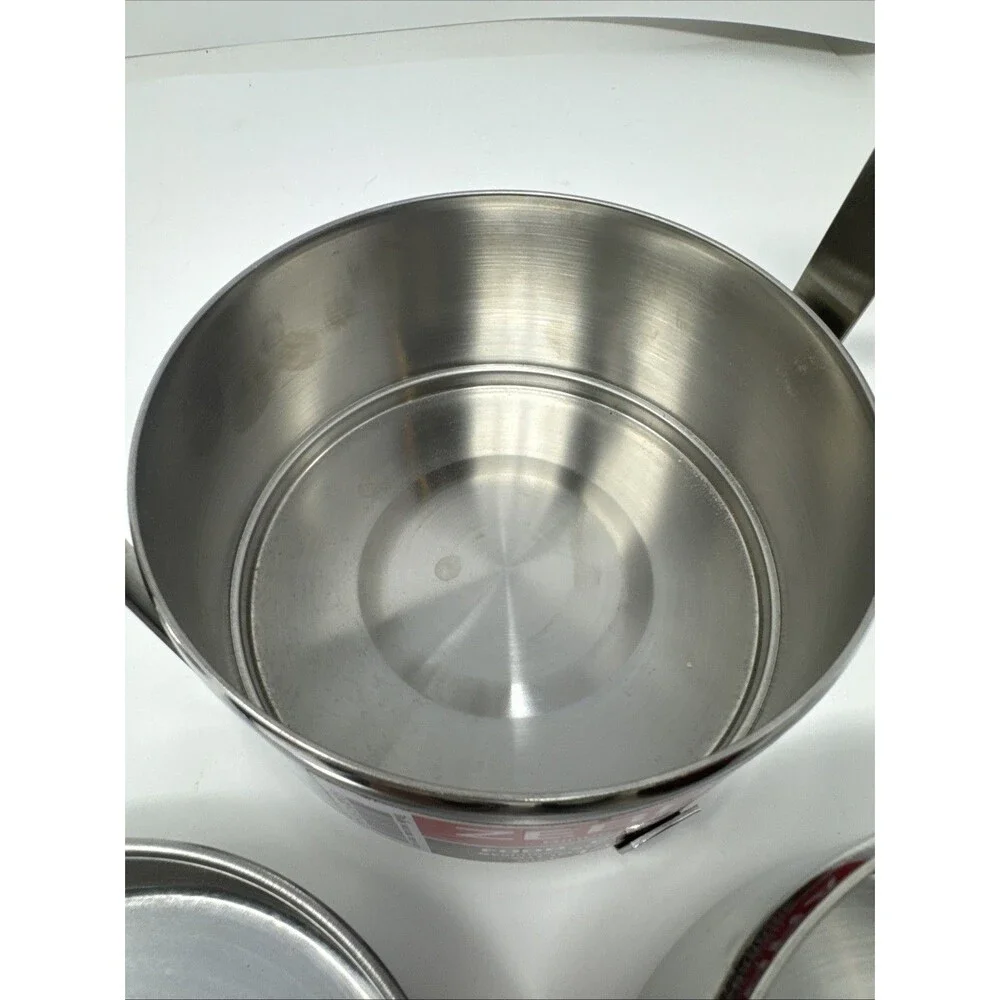 Zebra Brand Stainless Steel Food Carrier Lunch Box Pinto 14 cm 2 tier NEW Grinne